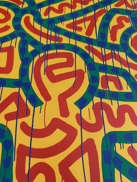 Image 1 of Keith Haring (1958-1990), Sans titre 1998, Musée d'art moderne de San Francisco