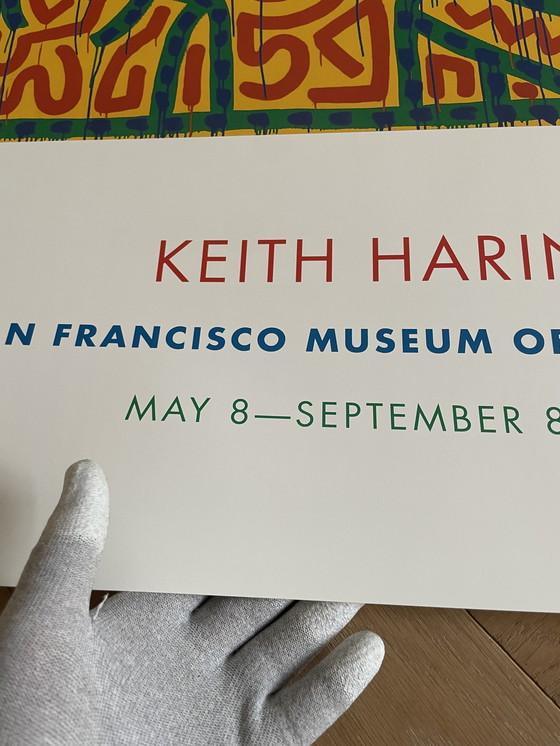 Image 1 of Keith Haring (1958-1990), Sans titre 1998, Musée d'art moderne de San Francisco