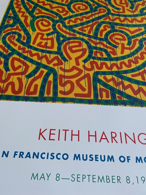 Image 1 of Keith Haring (1958-1990), Sans titre 1998, Musée d'art moderne de San Francisco