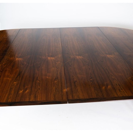 Image 1 of Table de salle à manger vintage en bois de rose par Arne Vodder 1960s