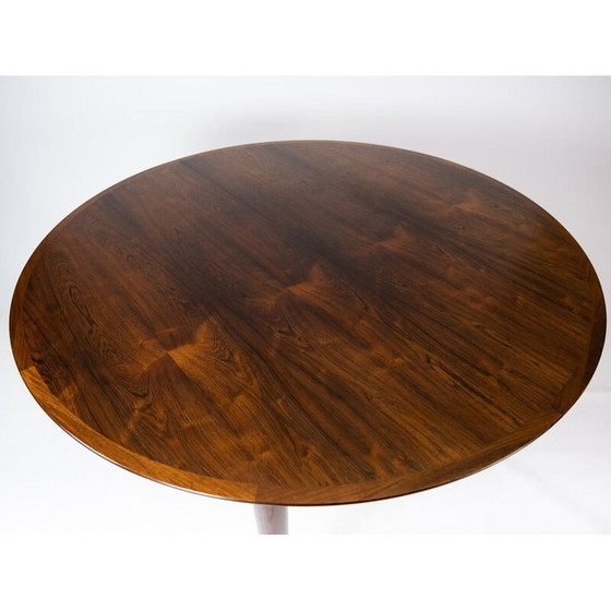 Image 1 of Table de salle à manger vintage en bois de rose par Arne Vodder 1960s