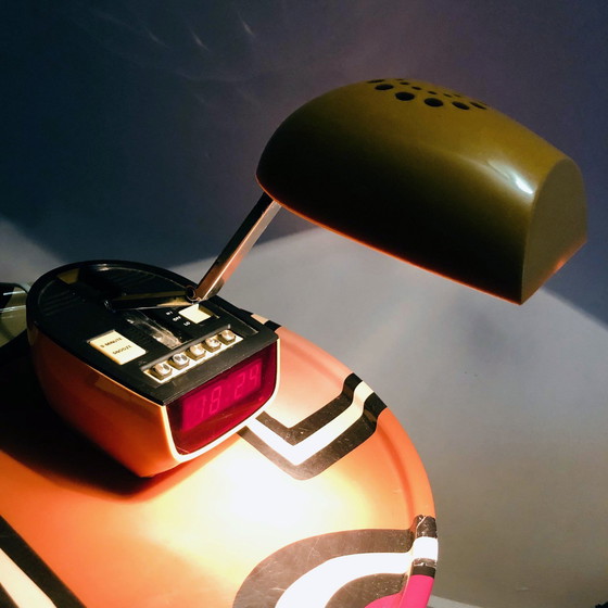 Image 1 of Lampe Vintage • Capsule Télescopique • Ex-60 • Digiclock • Hk • Space Age • 1960