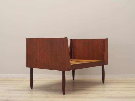 Image 1 of Lit en teck, Design danois, 1970S, Production : Danemark