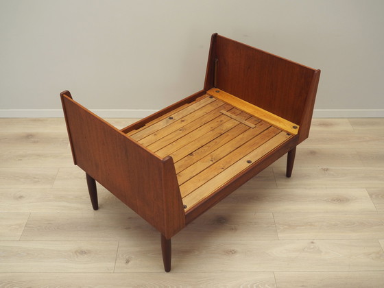 Image 1 of Lit en teck, Design danois, 1970S, Production : Danemark