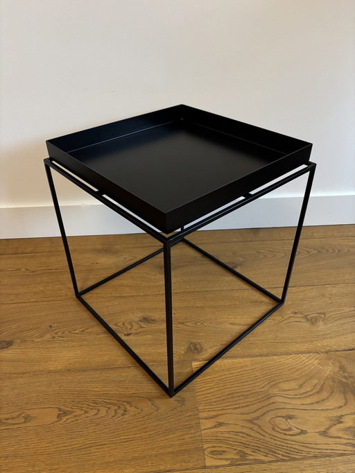 Table basse à plateau Hay Medium 40X40 Noir