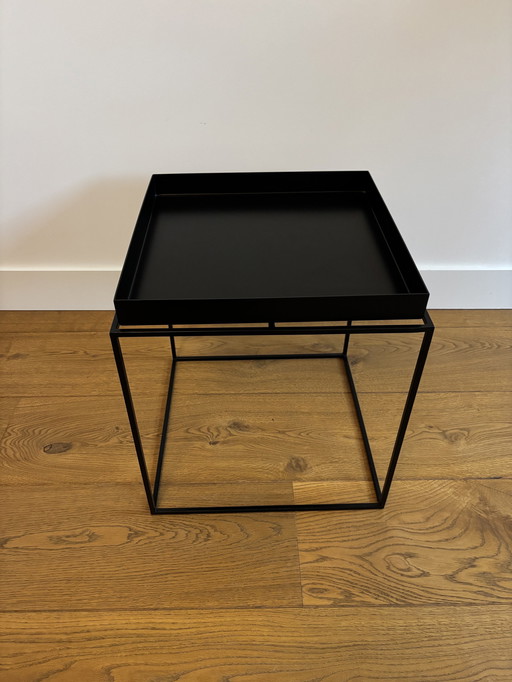 Table basse à plateau Hay Medium 40X40 Noir