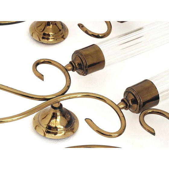 Image 1 of Ensemble de 3 appliques vintage par Angelo Lelli pour Arredoluce, Italie 1950