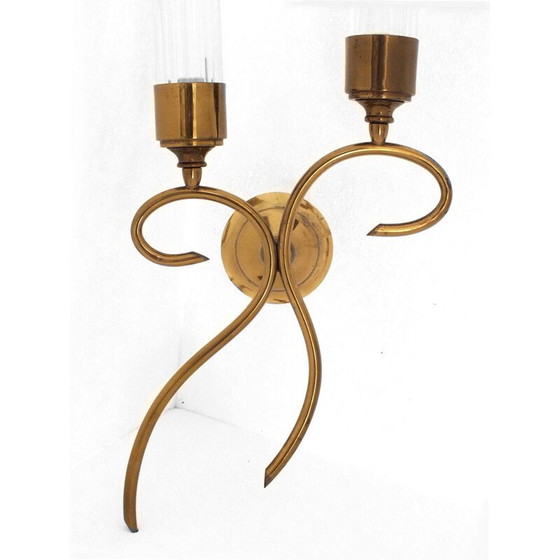 Image 1 of Ensemble de 3 appliques vintage par Angelo Lelli pour Arredoluce, Italie 1950