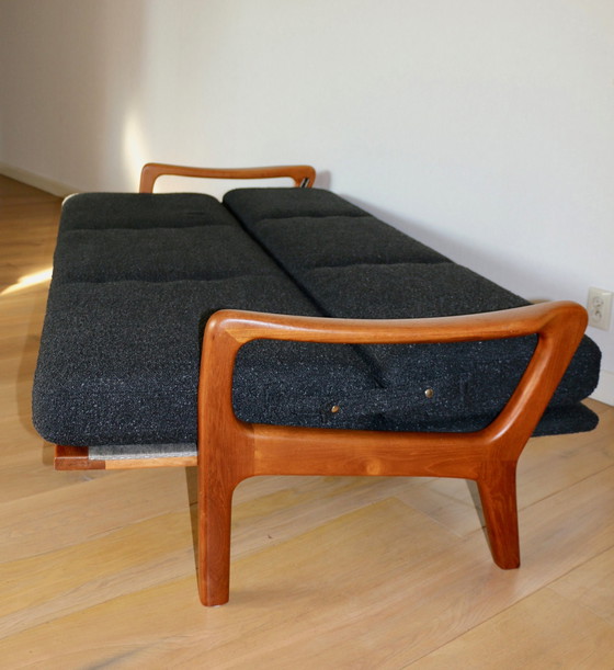 Image 1 of Canapé pliable vintage danois en bouclier noir