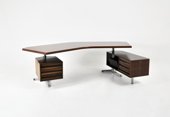 Image 1 of Bureau Boomerang par Osvaldo Borsani pour Tecno, 1960S