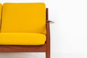 "Fd-128" 3-Seater By Grete Jalk For France & Son (Danemark, 1960S).