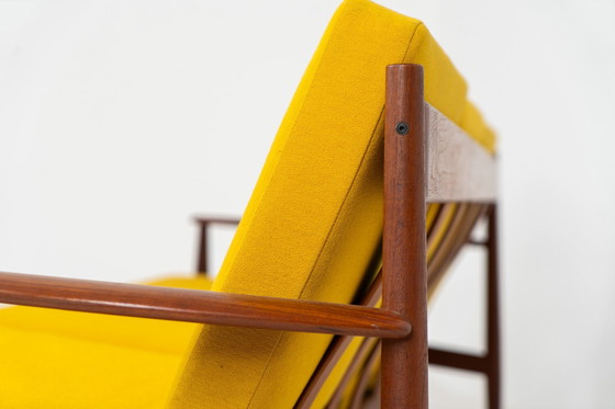 Image 1 of "Fd-128" 3-Seater By Grete Jalk For France & Son (Danemark, 1960S).