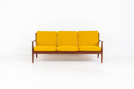 Image 1 of "Fd-128" 3-Seater By Grete Jalk For France & Son (Danemark, 1960S).