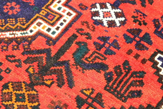 Image 1 of Tapis persan original Nomades & villageois Chiraz 231 X 158 cm Top condition