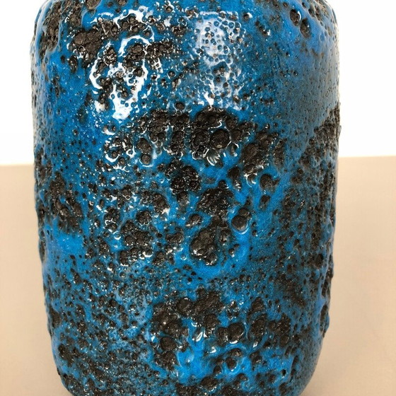 Image 1 of Vase vintage en céramique de lave grasse de Gräflich Ortenburg, Allemagne 1950