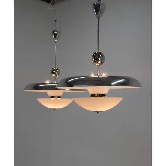 Image 1 of Paire de lustres Bauhaus vintage de Franta Anyz, années 1930