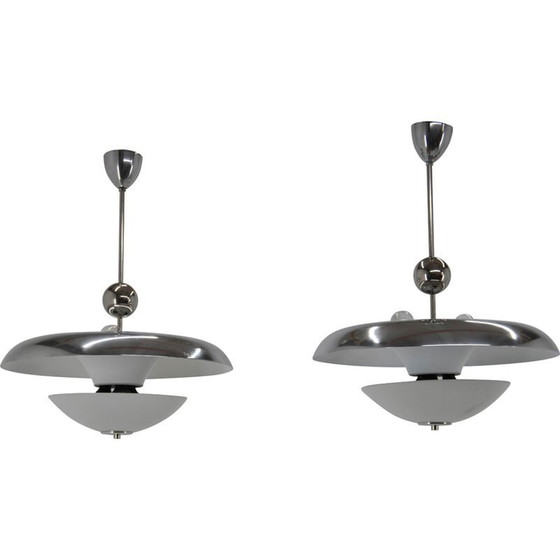 Image 1 of Paire de lustres Bauhaus vintage de Franta Anyz, années 1930