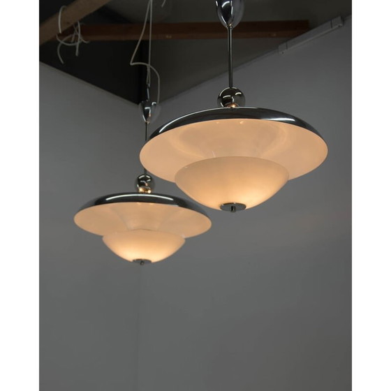 Image 1 of Paire de lustres Bauhaus vintage de Franta Anyz, années 1930