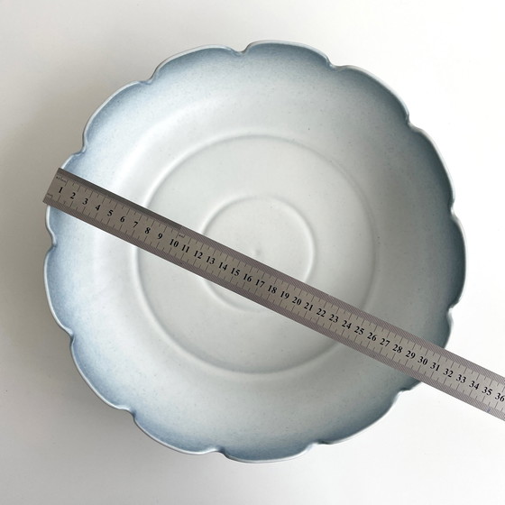 Image 1 of Vintage Virebent Yves Mohy Xxl Bowl Porcelain France '70S