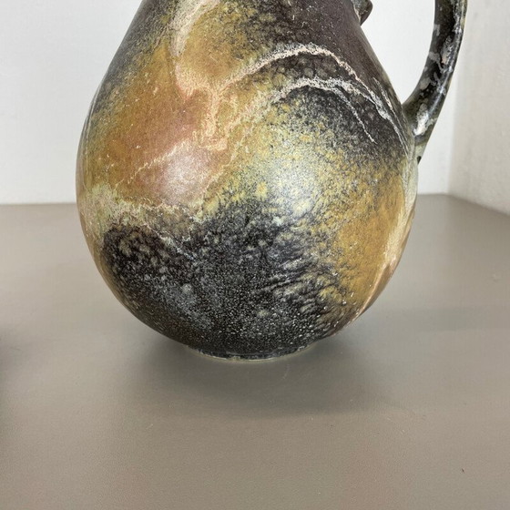 Image 1 of Paire de vases en céramique vintage "Abstract" par Ruscha, Allemagne, années 1960