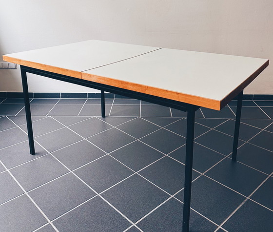 Image 1 of Extendable Dining Table 413 By Fred Ruf for Knoll