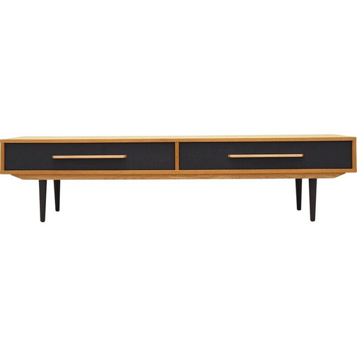 Buffet bas vintage en chêne scandinave