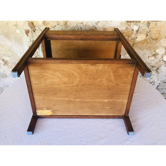 Image 1 of Chariot de bar vintage en noyer 1950