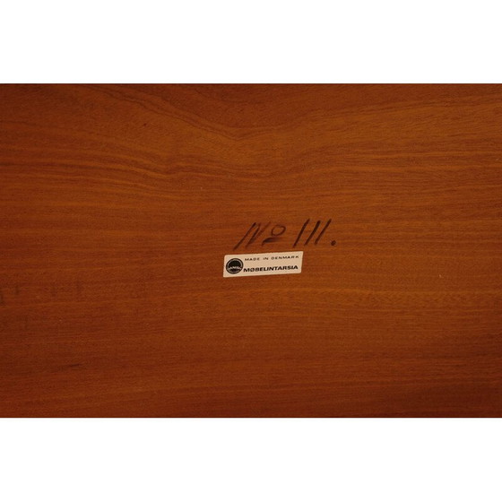 Image 1 of Petite table basse vintage Mobelintarsia Danemark 1960