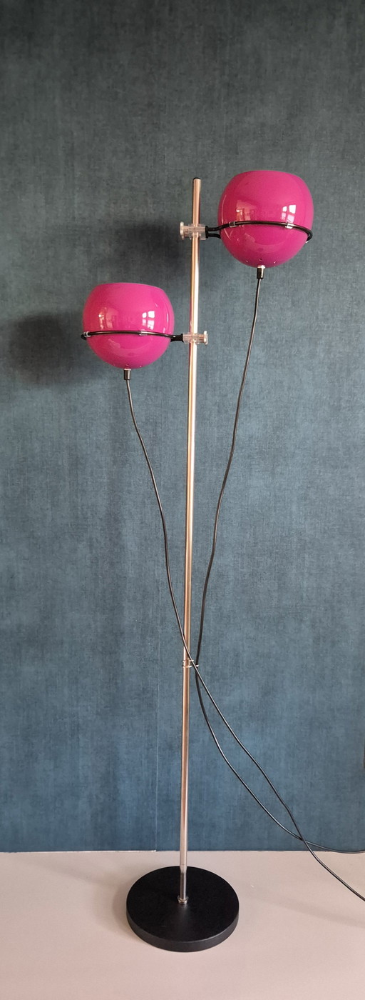 Gepo Lampadaire / Lampe à boule 70s