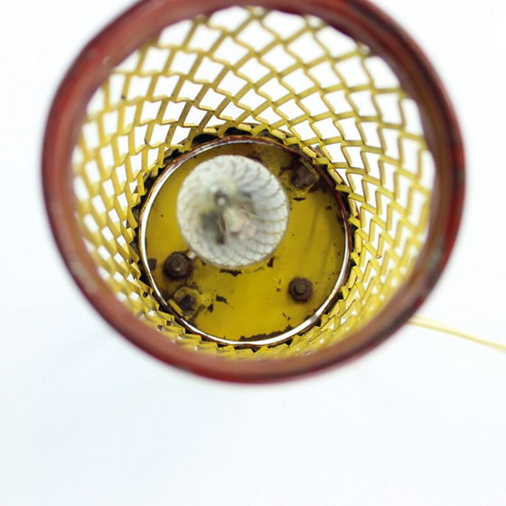 Image 1 of Lampe vintage en métal, Tchécoslovaquie années 1950