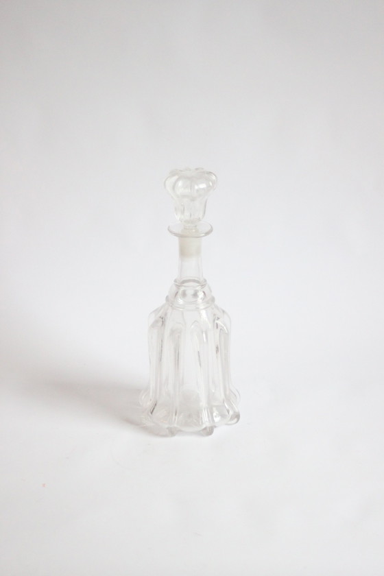 Image 1 of Carafe à décanter victorienne en verre, Uk 1850S