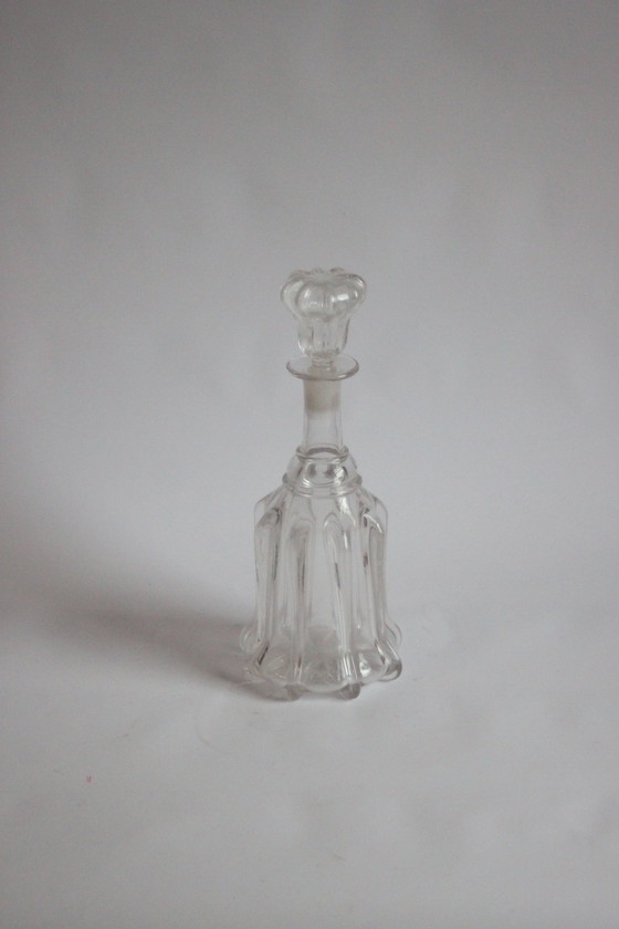 Image 1 of Carafe à décanter victorienne en verre, Uk 1850S