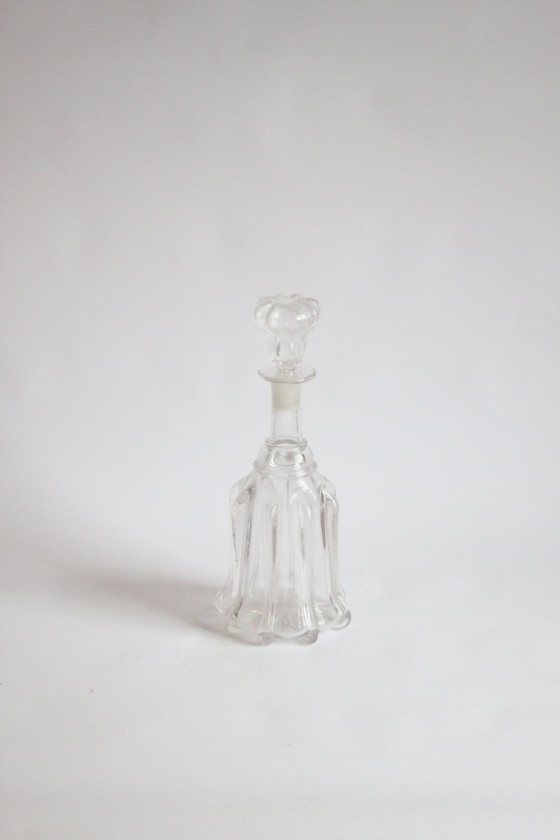 Image 1 of Carafe à décanter victorienne en verre, Uk 1850S