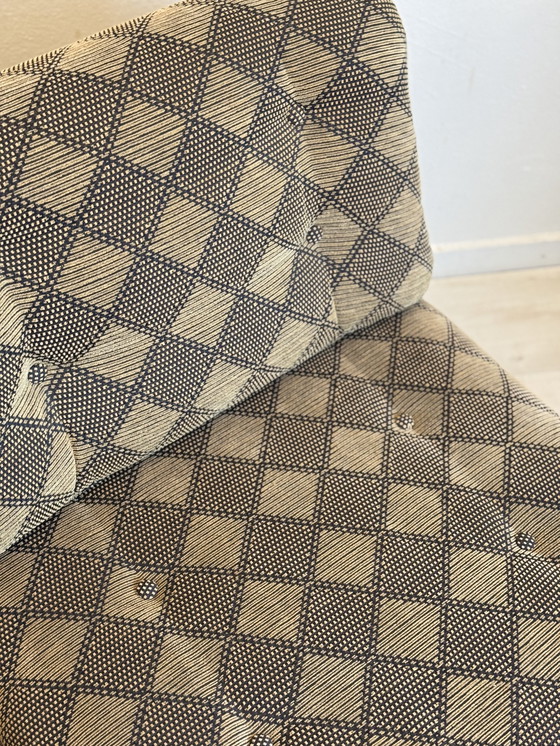 Image 1 of Banc de salon vintage design à deux places 1970