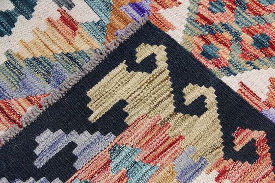 Image 1 of Kilim afghan tissé à la main - Nouveau - 149x103 cm