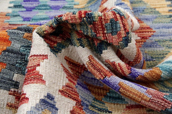 Image 1 of Kilim afghan tissé à la main - Nouveau - 149x103 cm