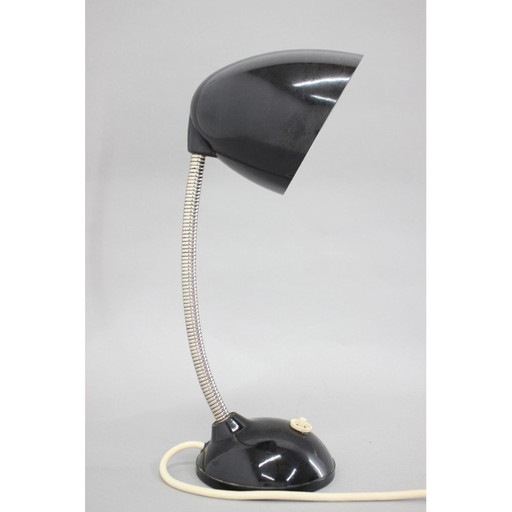 Lampe de table vintage en bakélite, Tchécoslovaquie, années 1950