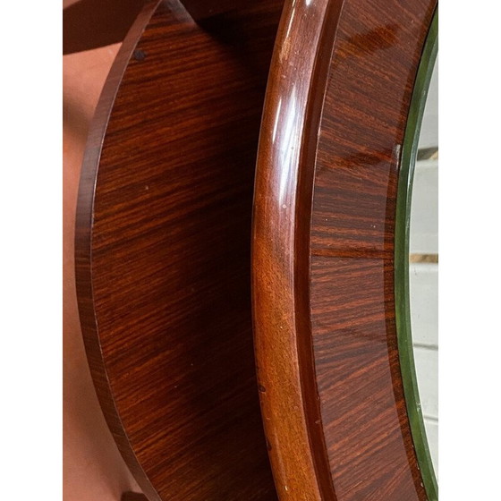 Image 1 of Guéridon vintage Art Déco en acajou avec miroir