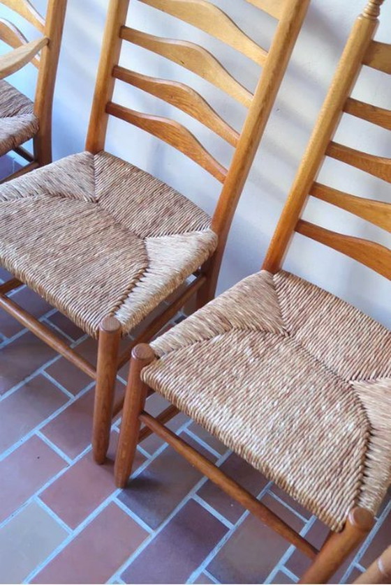 Image 1 of Ensemble De Fauteuils Et Chaises Provençales