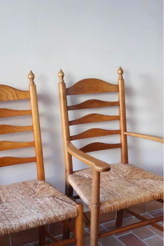 Image 1 of Ensemble De Fauteuils Et Chaises Provençales