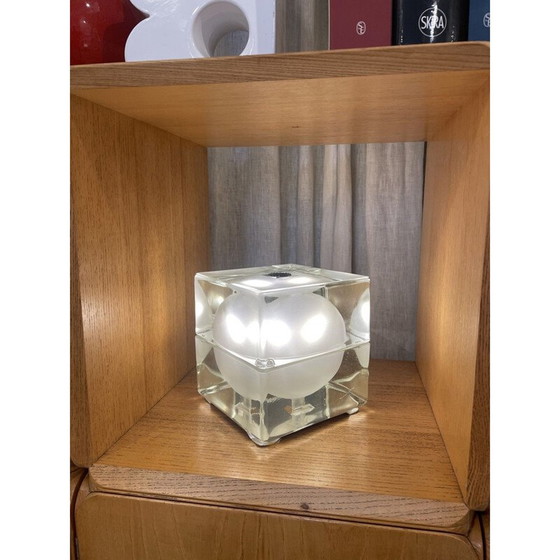 Image 1 of Lampe vintage "Cubosfera" par Alessandro Mendini, Italie 1968