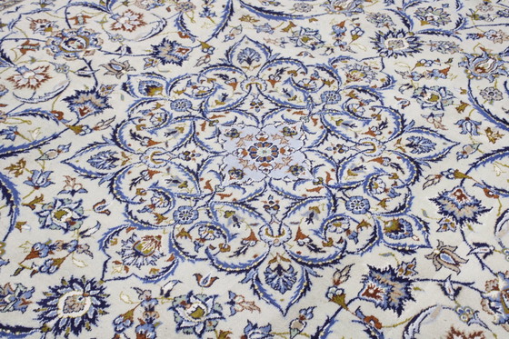 Image 1 of Tapis persan original noué à la main Keshan 333 X 224 cm Très bon état Fin