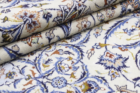 Image 1 of Tapis persan original noué à la main Keshan 333 X 224 cm Très bon état Fin