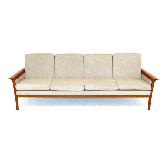 Image 1 of Canapé 4 places vintage par Fredrik Kayser pour Vatne Møbler, Norvège années 1950