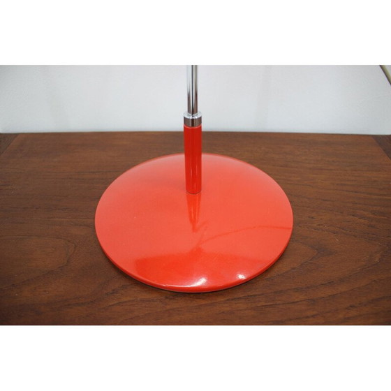 Image 1 of Lampe de table rouge vintage Napako, 1960