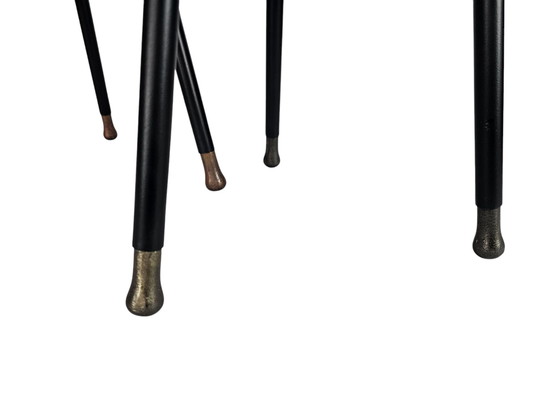 Image 1 of Dutchbone - Tables d'appoint (2) Série 'Alim' - Aluminium - Métal