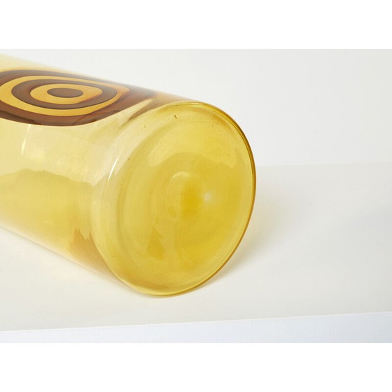 Image 1 of Vase vintage en verre de Murano par Gianmaria Potenza pour La Murrina, 1968