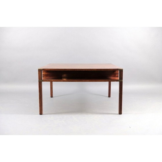 Image 1 of Table basse vintage en bois de teck pour fumer, Danemark 1960