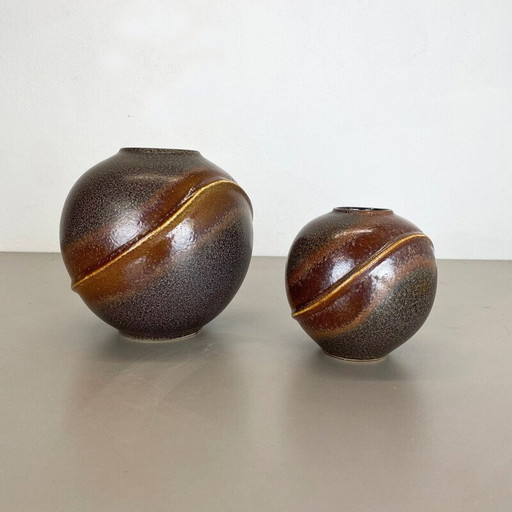 Paire de vases "Orion" en céramique de Dumler et Breiden, Allemagne, années 1970