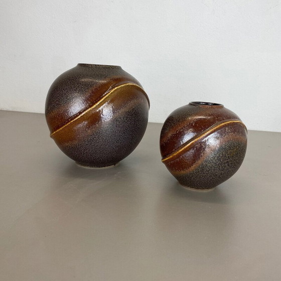 Image 1 of Paire de vases "Orion" en céramique de Dumler et Breiden, Allemagne, années 1970